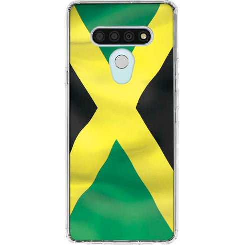 Jamaica Flag LG Stylo 6 Clear Case